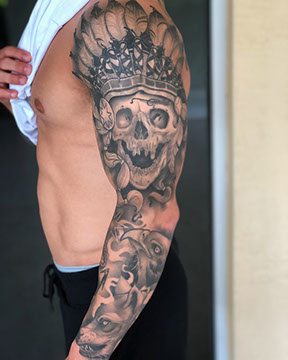 Tattoo Shop, Joe Buchman, Black and Grey Tattoos, Tattoo Shop Near Me, Tattoo Shop Clayton, Tattoo Shop Georgia, Tattoo Shop Mountain City,