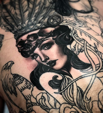 Tattoo Shop, Joe Buchman, Black and Grey Tattoos, Tattoo Shop Near Me, Tattoo Shop Clayton, Tattoo Shop Georgia, Tattoo Shop Mountain City,